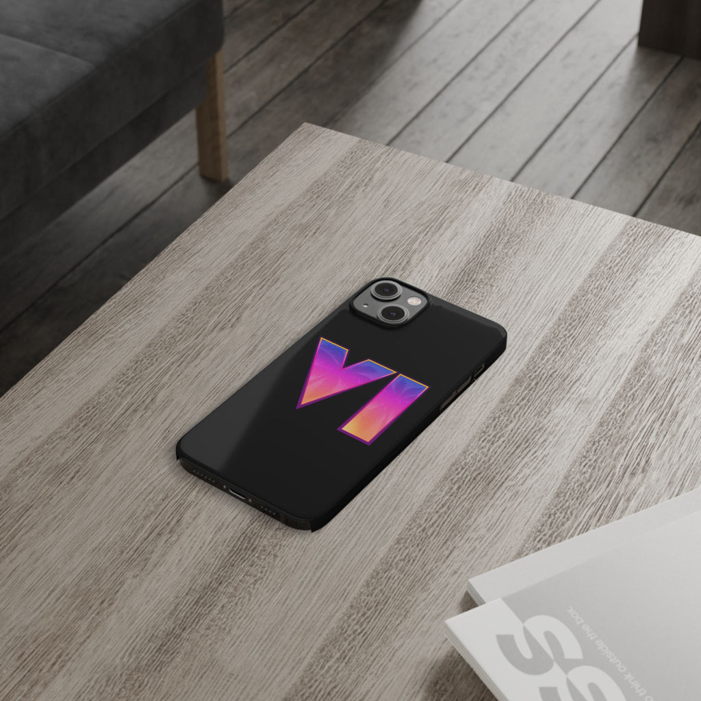 Slim Phone Case  |  Neon VI  |  iPhone 14 Plus