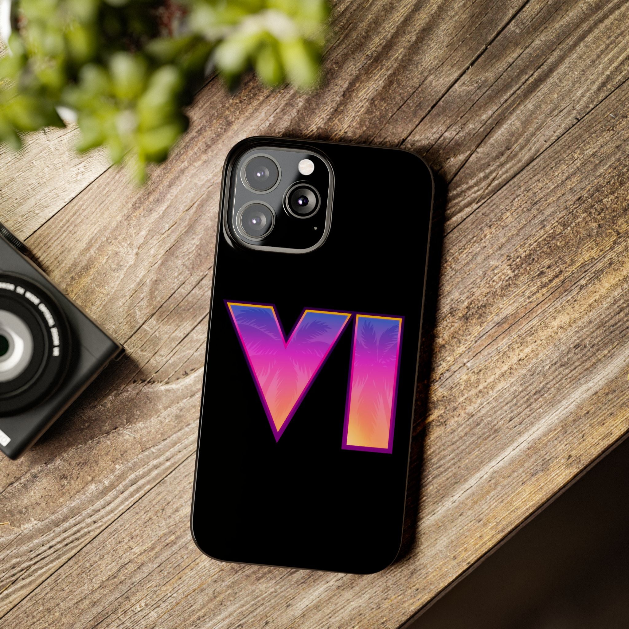 Slim Phone Case  |  Neon VI  |  iPhone 13 Pro Max
