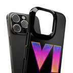 Slim Phone Case  |  Neon VI  |  iPhone 16 Pro