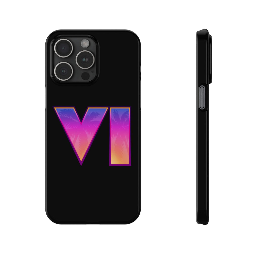 Slim Phone Case  |  Neon VI  |  iPhone 15 Pro Max