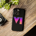 Slim Phone Case  |  Neon VI  |  iPhone 15 Pro