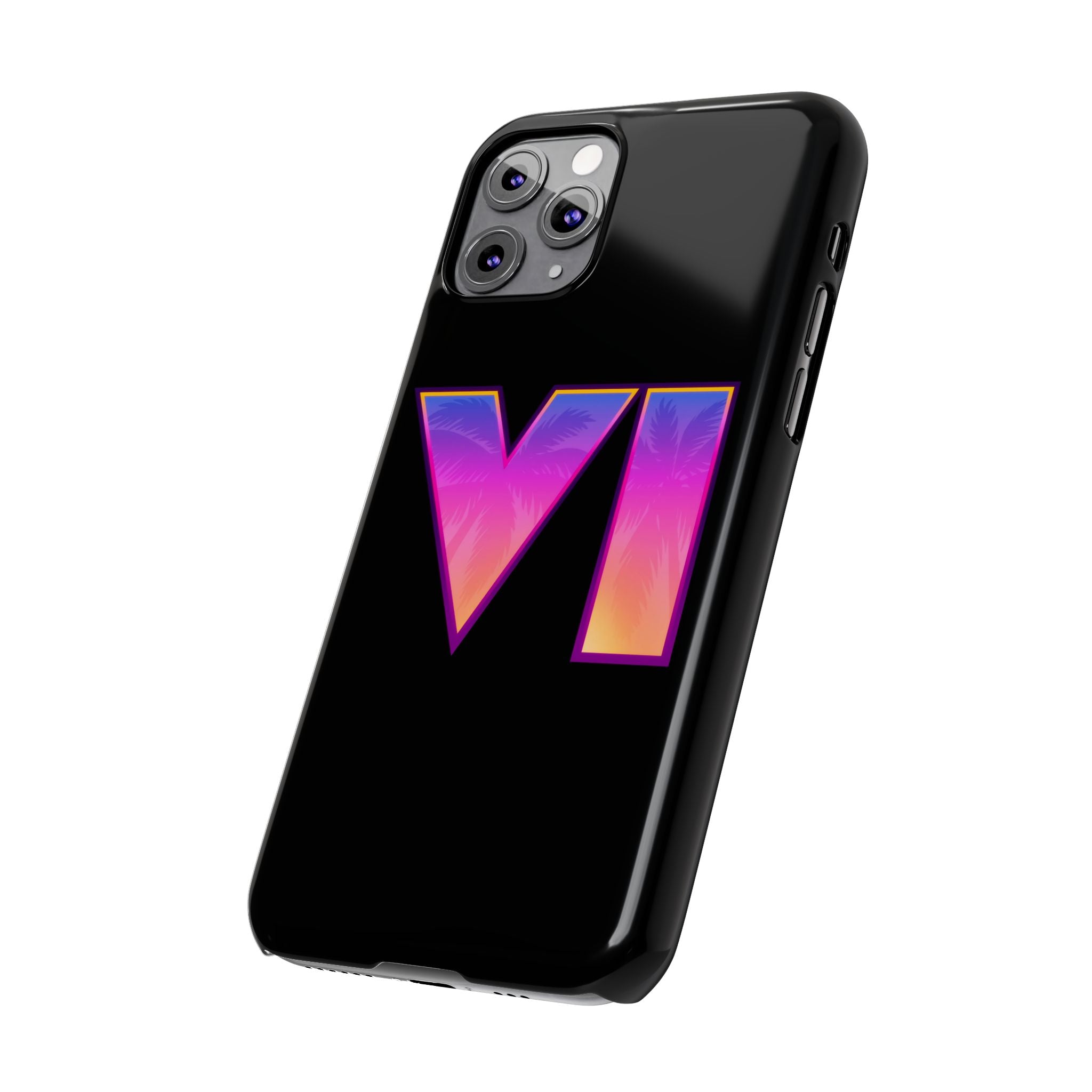 Slim Phone Case  |  Neon VI  |  iPhone 11 Pro
