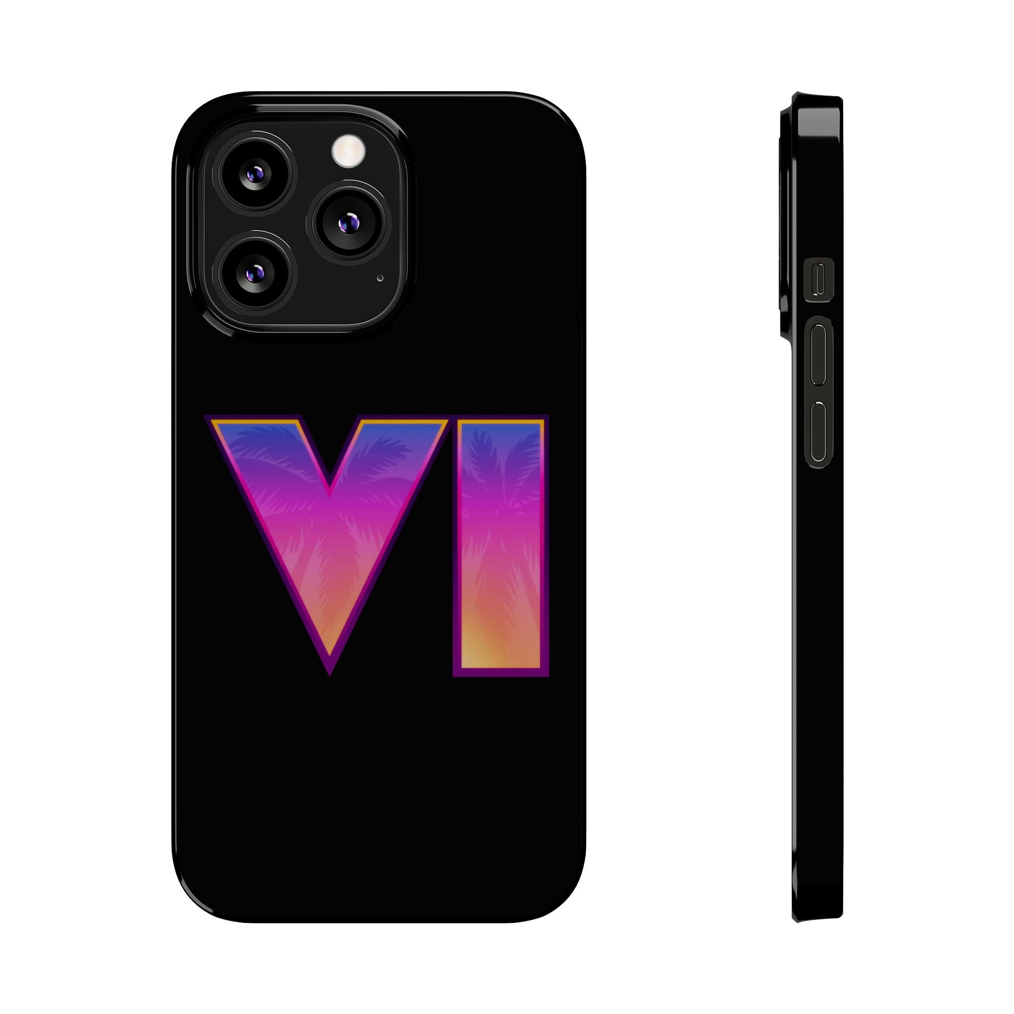 Slim Phone Case  |  Neon VI  |  iPhone 13 Pro