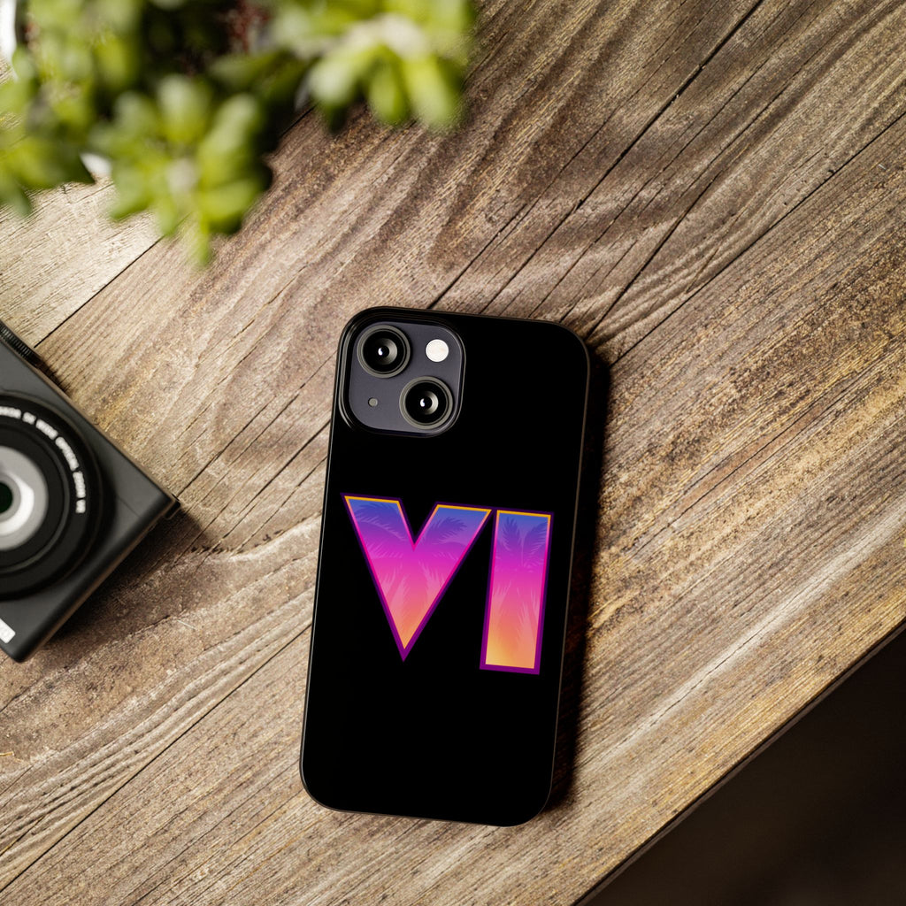 Slim Phone Case  |  Neon VI  |  iPhone 13 Mini