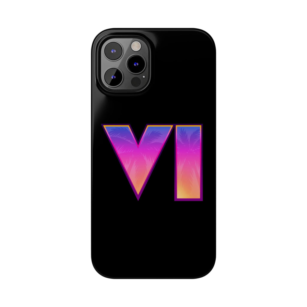 Slim Phone Case  |  Neon VI  |  12 / 12 Pro