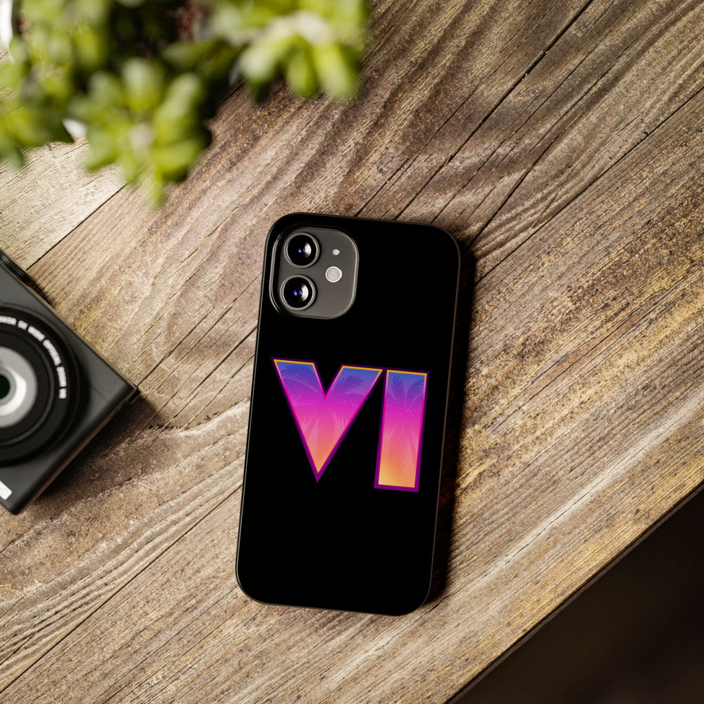 Slim Phone Case  |  Neon VI iPhone  |  12 Mini
