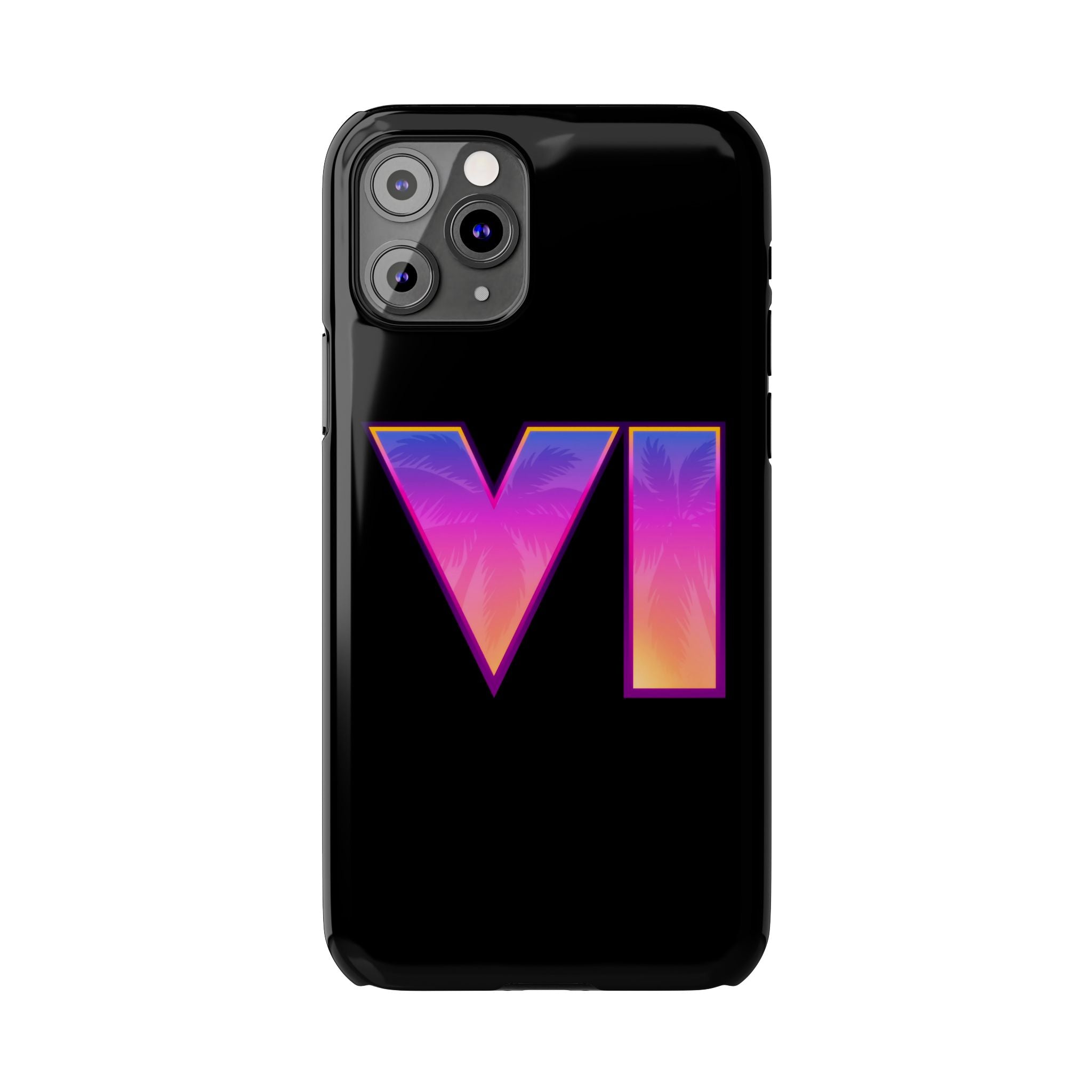 Slim Phone Case  |  Neon VI  |  iPhone 11 Pro