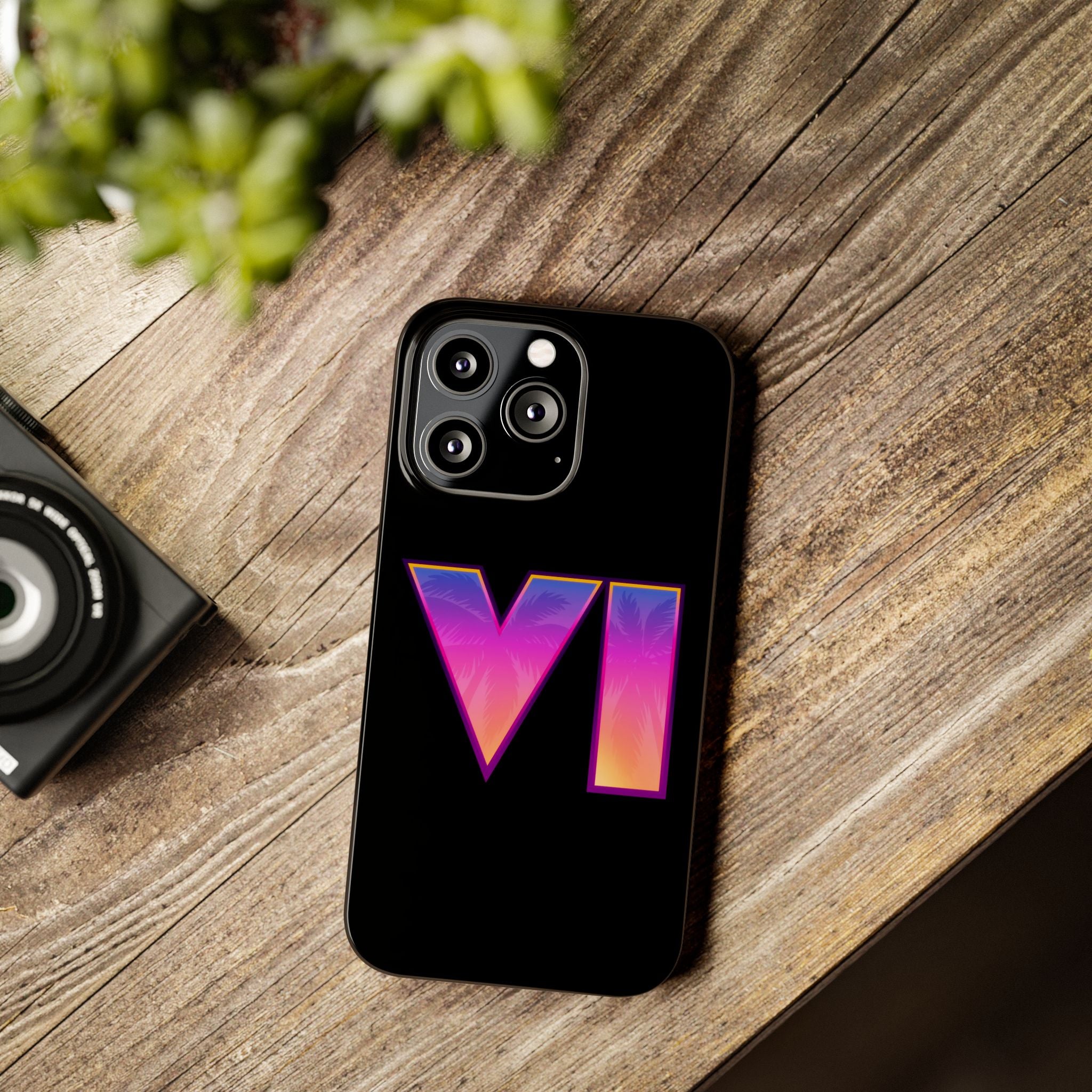 Slim Phone Case  |  Neon VI  |  iPhone 13 Pro