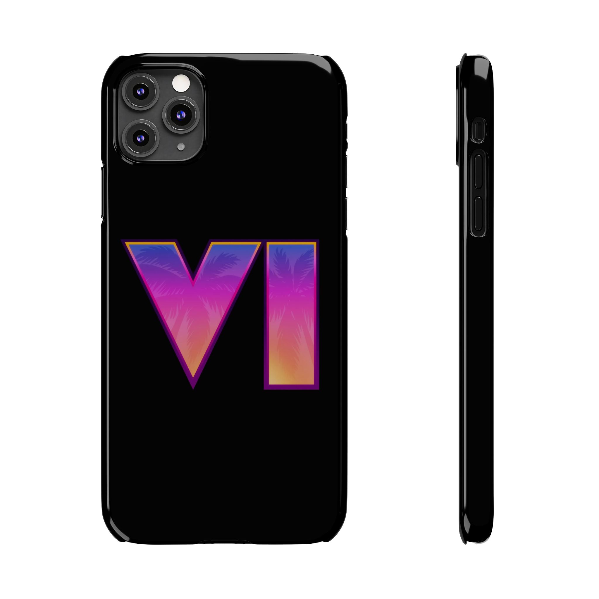 Slim Phone Case  |  Neon VI  |  iPhone 11 Pro Max