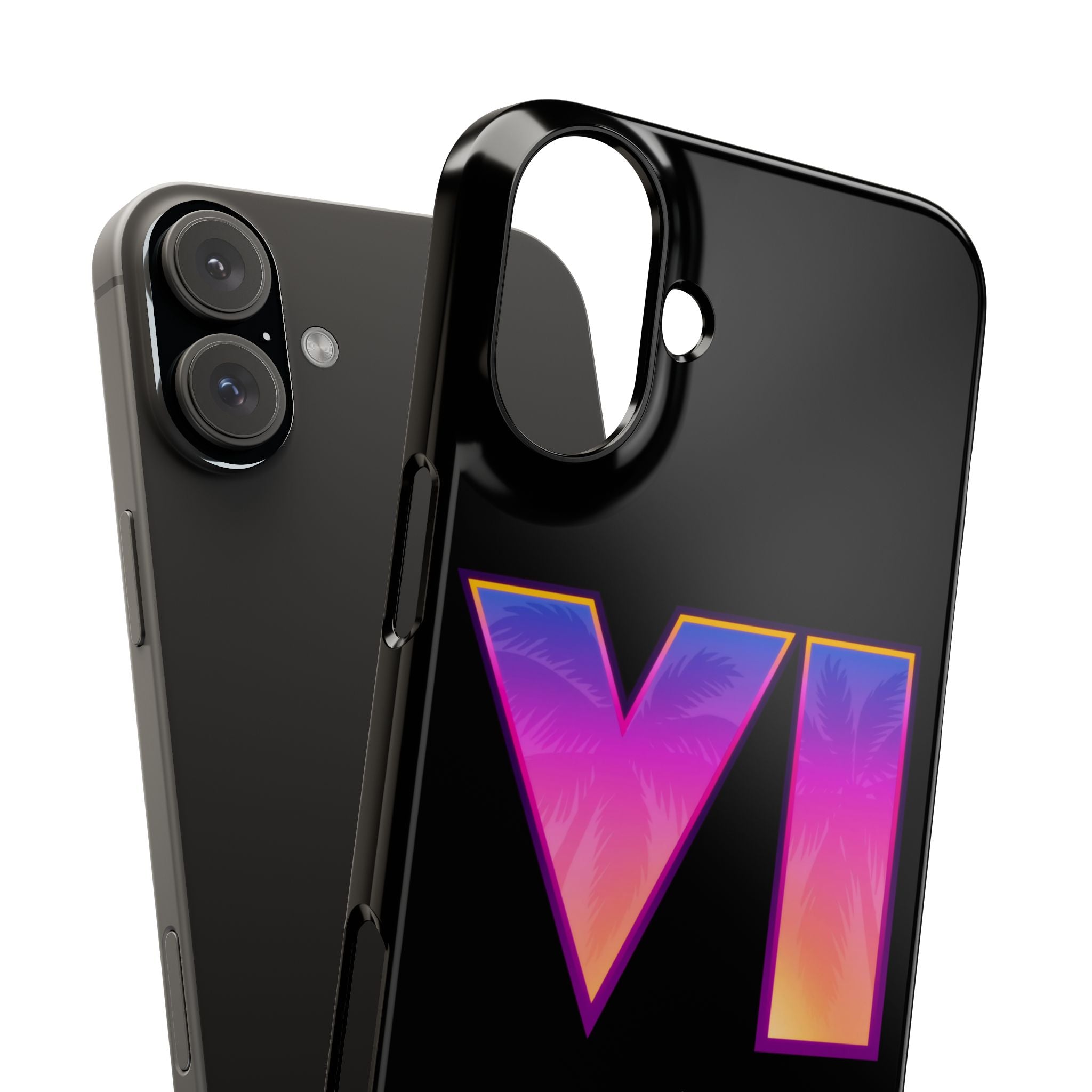 Slim Phone Case  |  Neon VI  |  iPhone 16 Plus