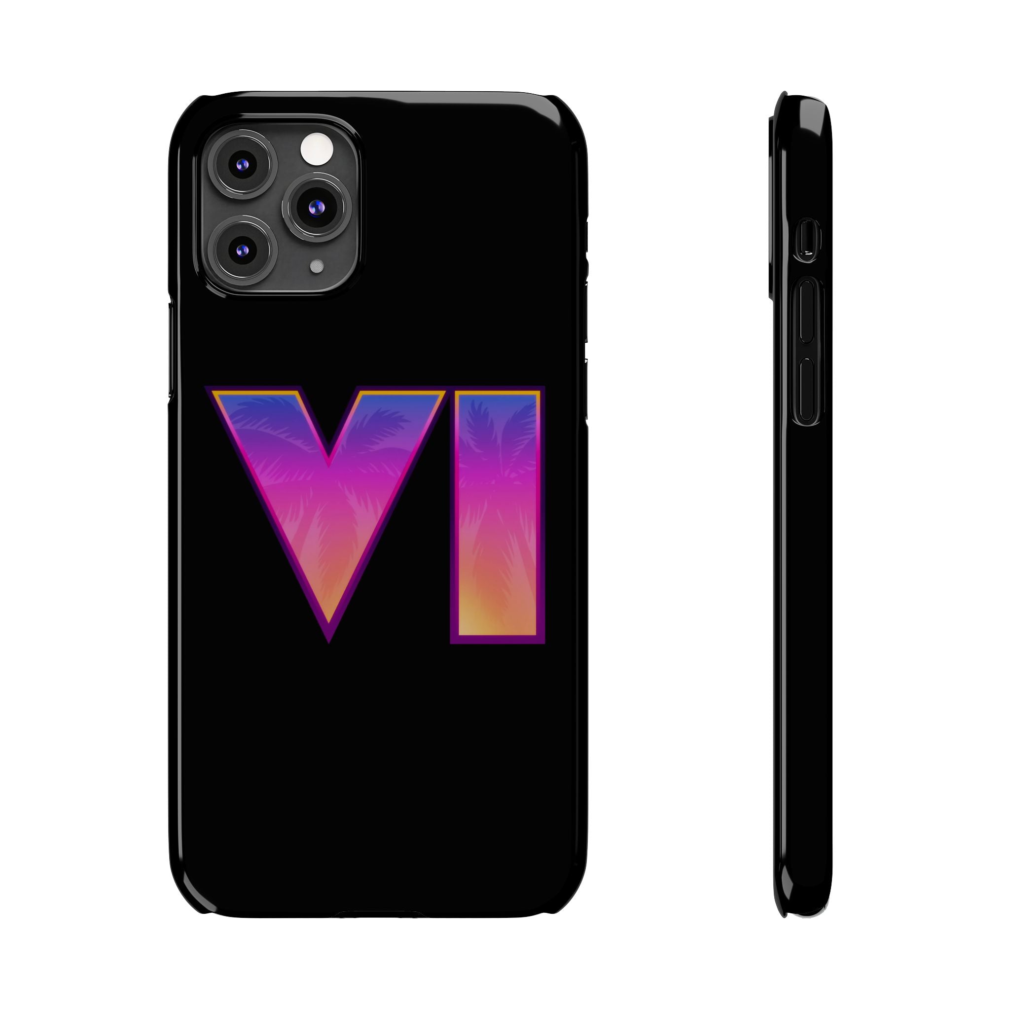 Slim Phone Case  |  Neon VI  |  iPhone 11 Pro