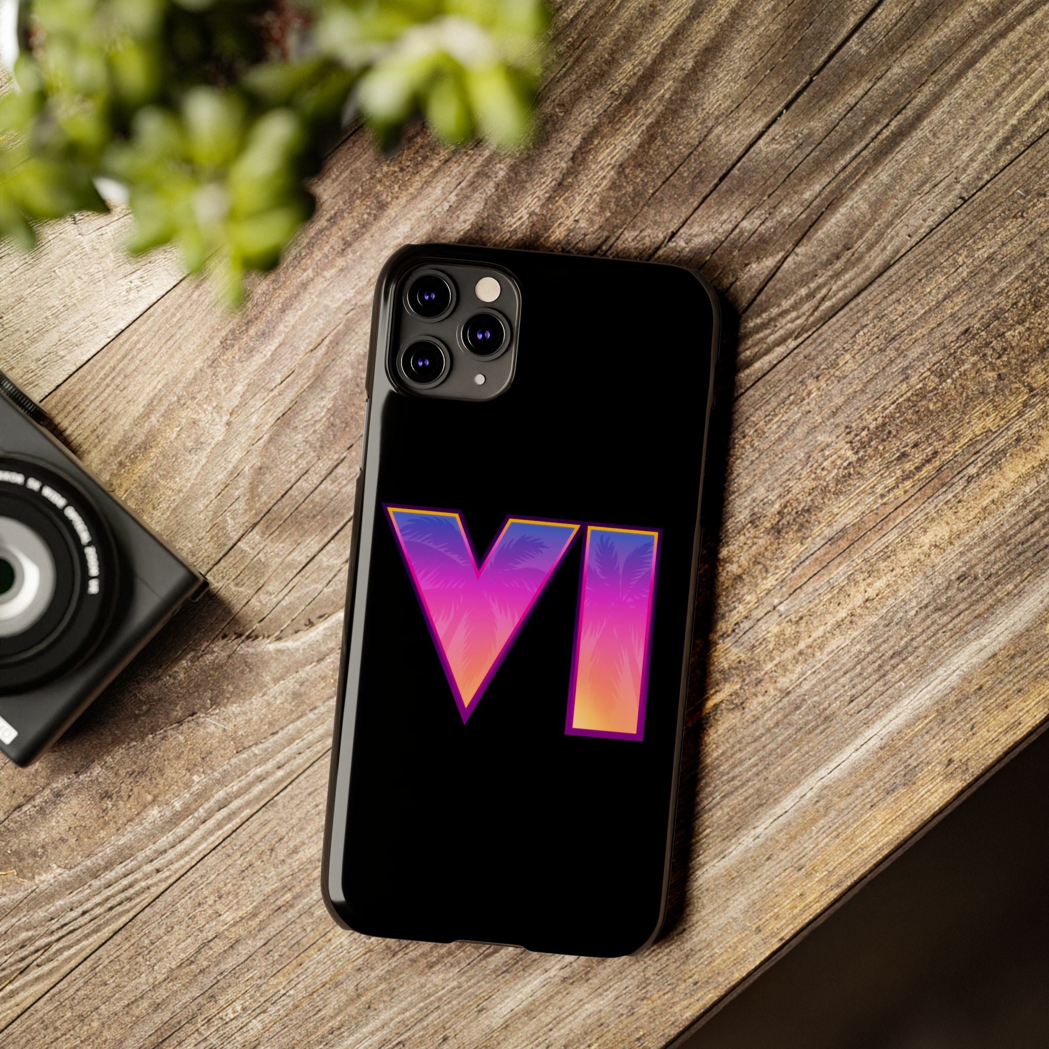 Slim Phone Case  |  Neon VI  |  iPhone 11 Pro Max