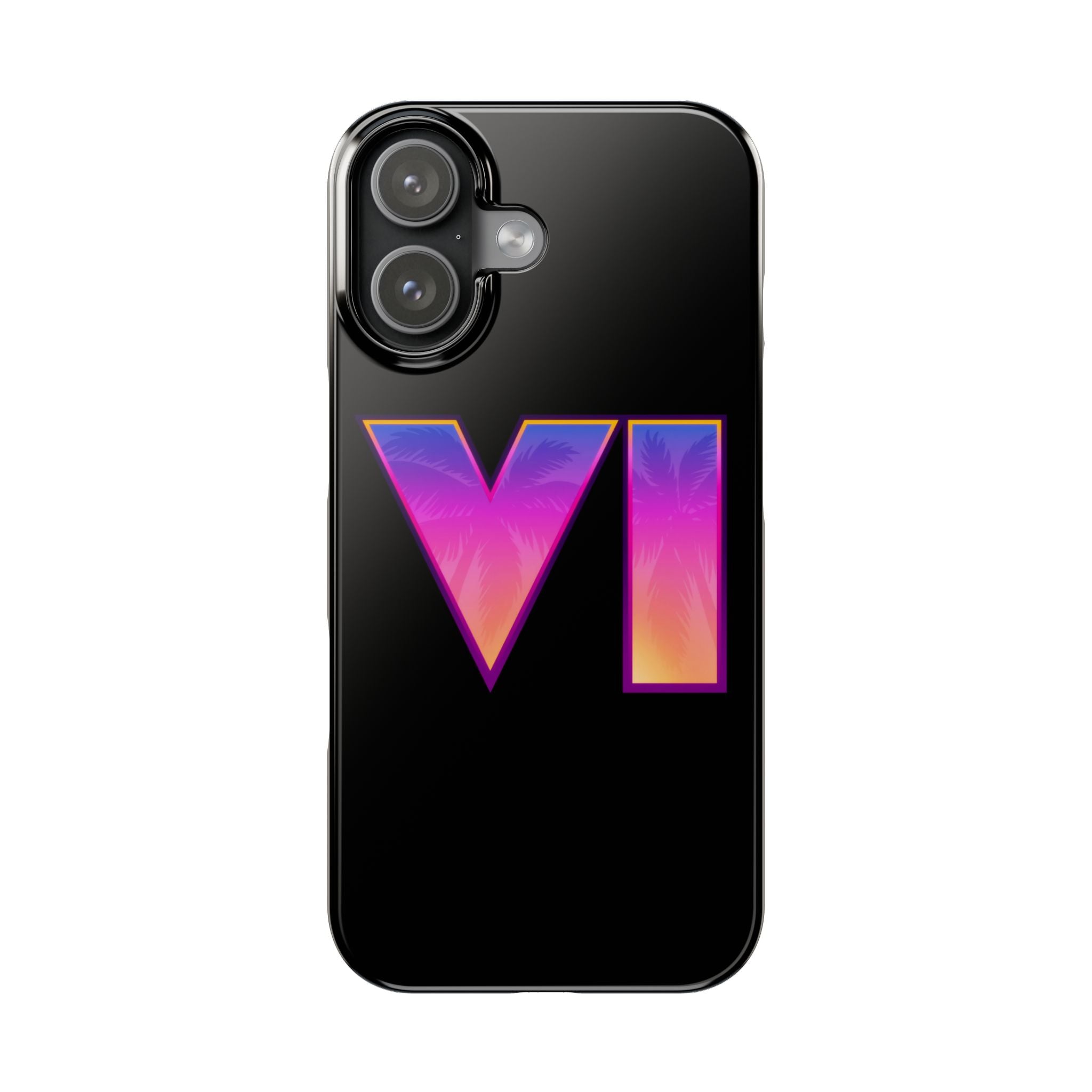Slim Phone Case  |  Neon VI  |  iPhone 17