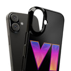 Slim Phone Case  |  Neon VI  |  iPhone 16