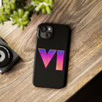 Slim Phone Case  |  Neon VI  |  iPhone 15