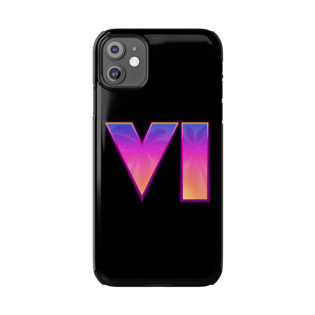 Slim Phone Case | Neon VI | iPhone 11