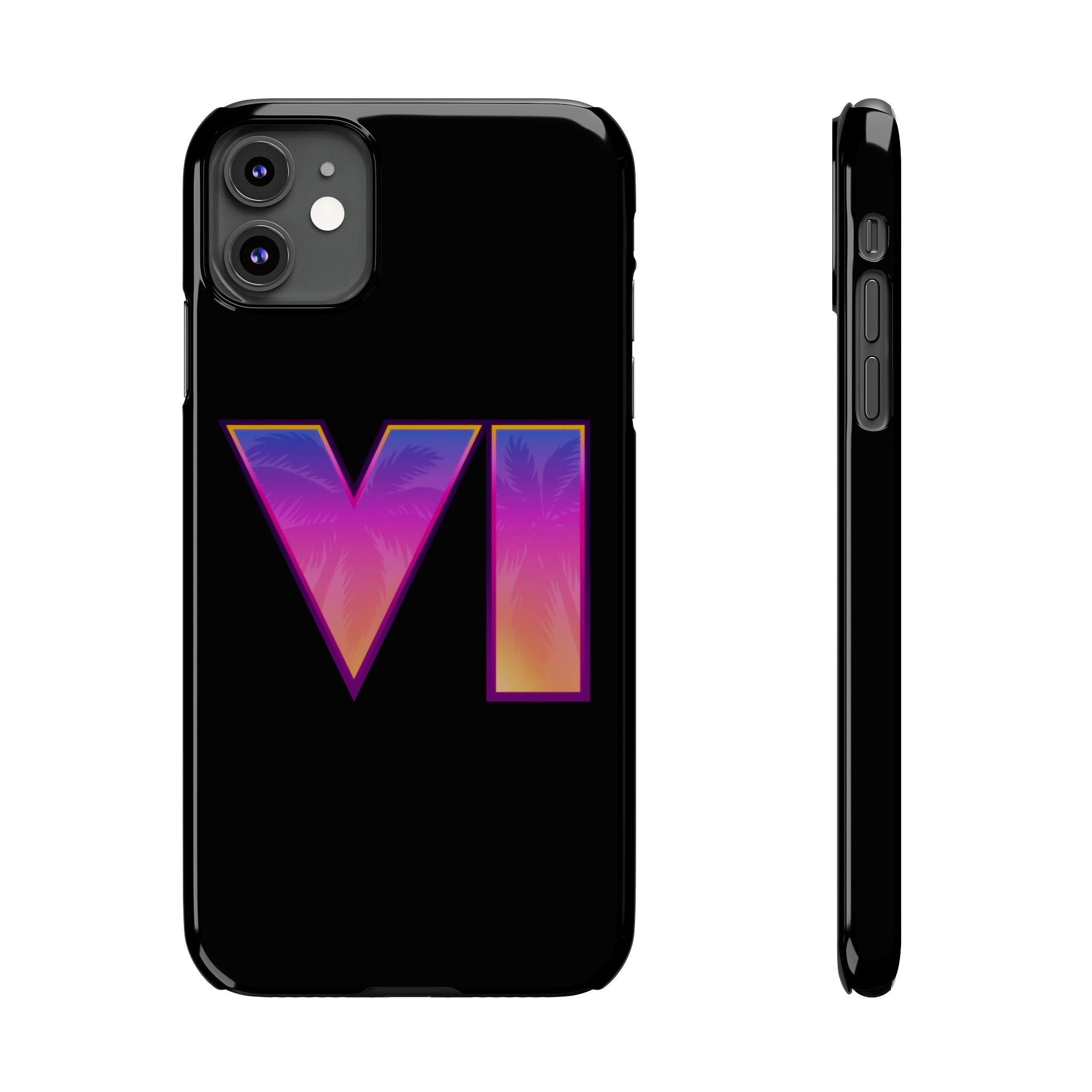Slim Phone Case | Neon VI | iPhone 11