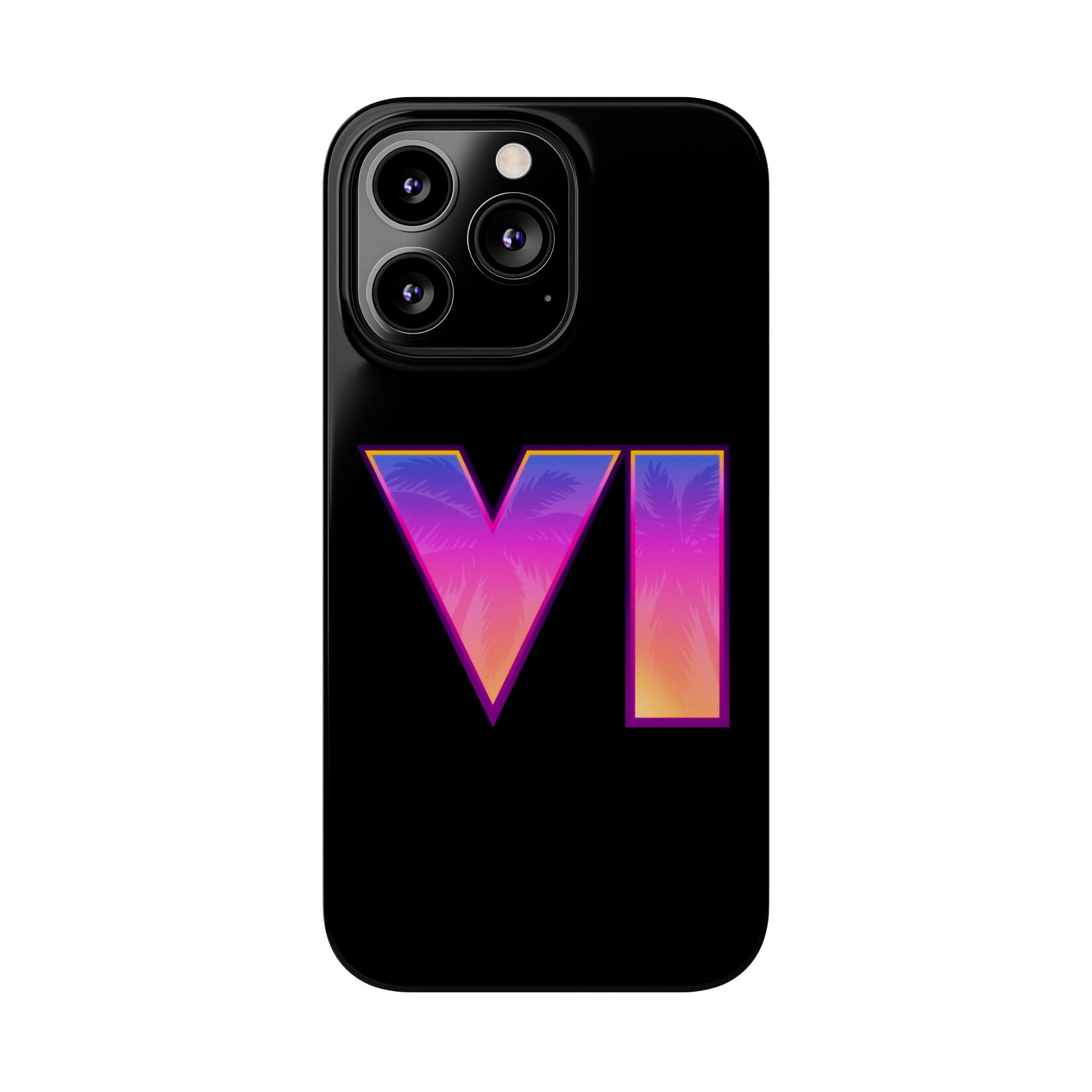 Slim Phone Case  |  Neon VI  |  iPhone 13 Pro