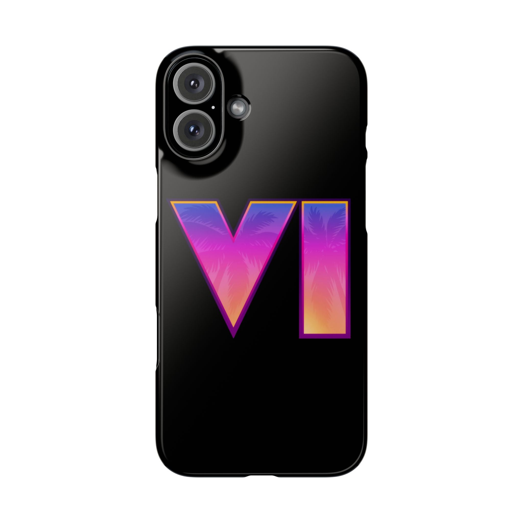 Slim Phone Case  |  Neon VI  |  iPhone 16 Plus