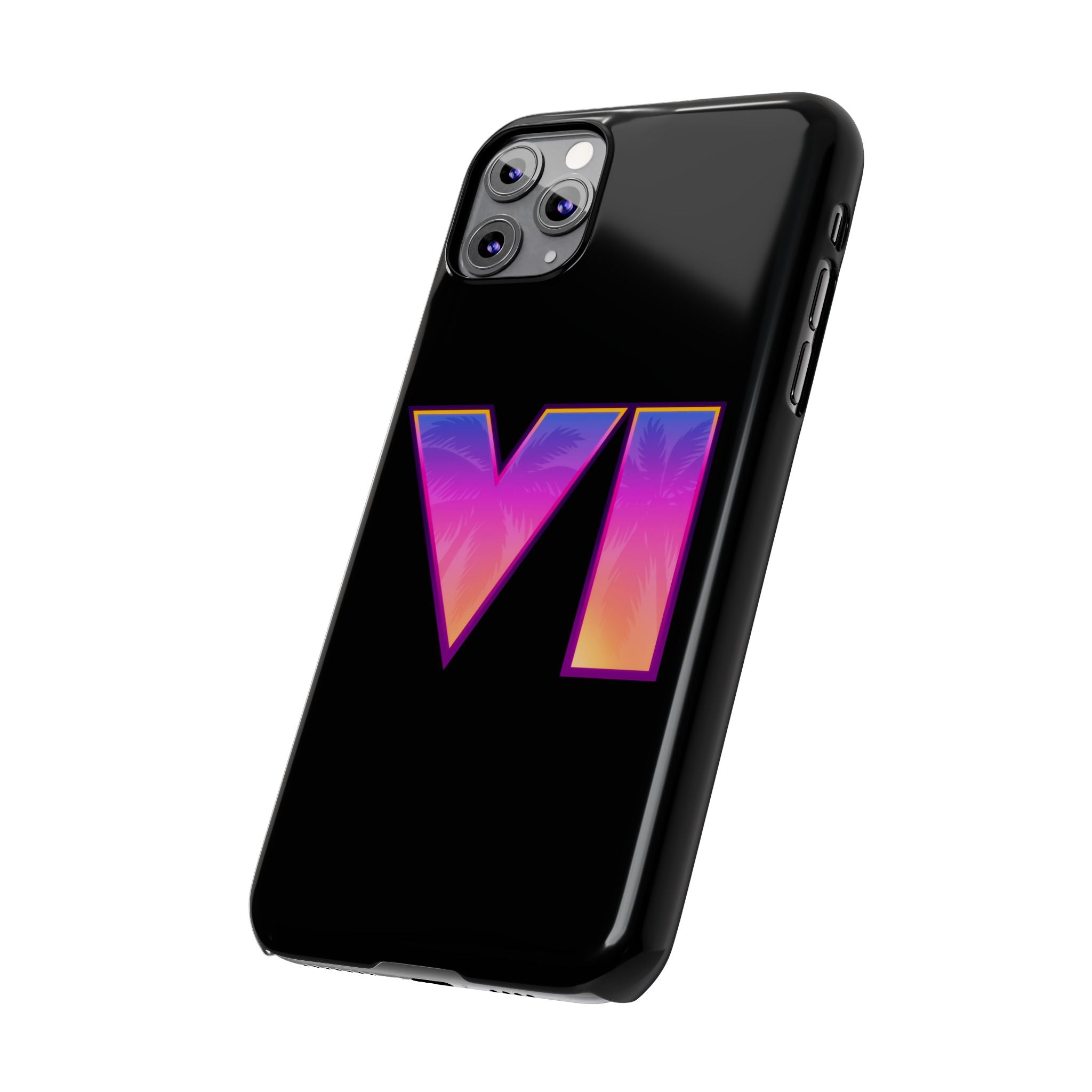 Slim Phone Case  |  Neon VI  |  iPhone 11 Pro Max